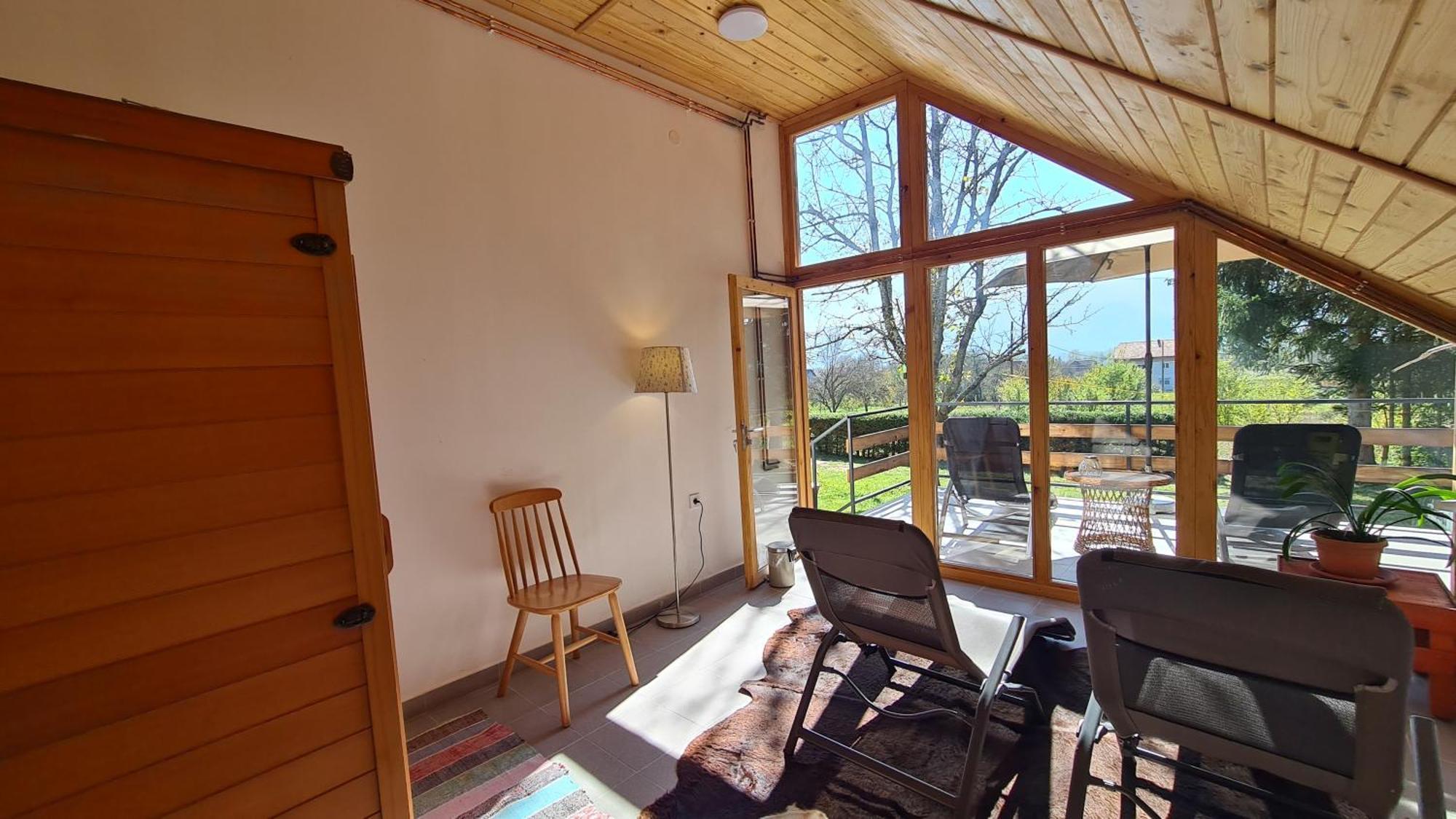 Forestside House Gacka With Relax Area Sinac Exteriör bild